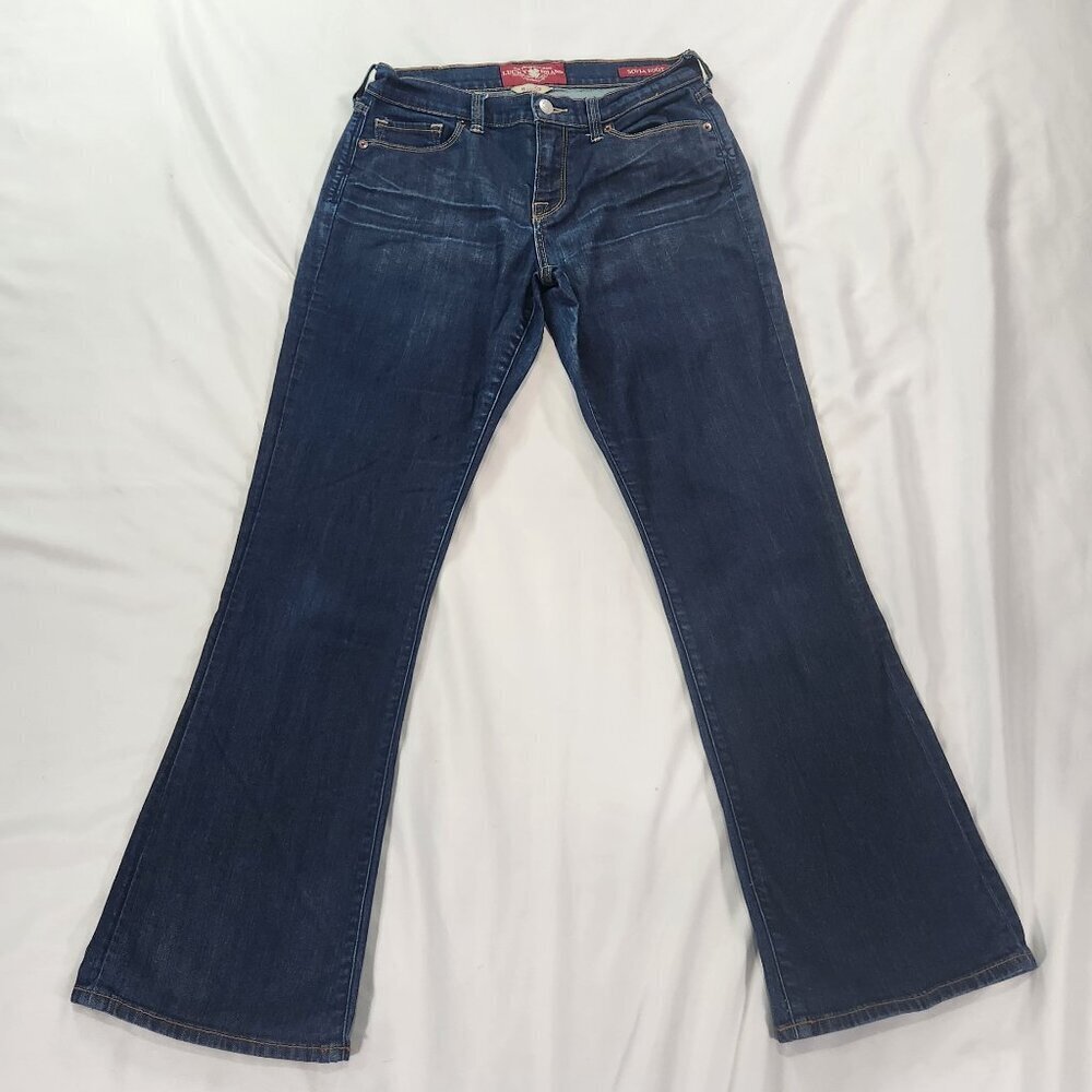 Lucky Brand  Sofia Bootcut Denim Sz 8 Lot B